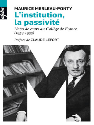 cover image of L'institution, la passivité